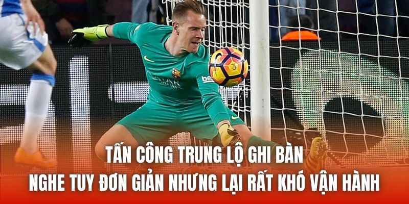 Tấn công trung lộ ghi bàn nghe tuy đơn giản nhưng lại rất khó vận hành